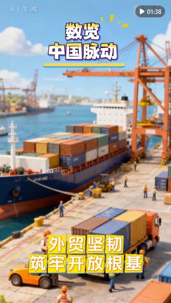 數覽中國脈動 外貿展堅韌之姿，筑牢高水平開放根基